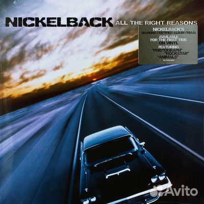 Nickelback - All The Right Reasons, 1xLP, black LP