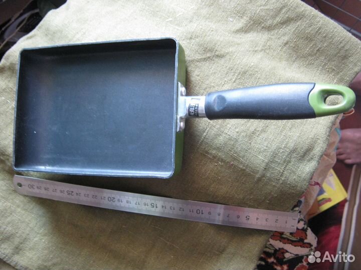 Сковородка прямоугольная порционная 18х13х3 Китай