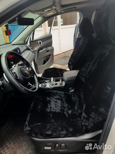 Меховые накидки на сидения