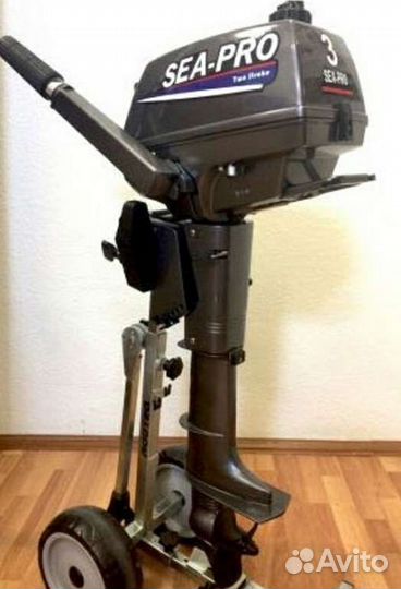 Лодочный мотор Sea-Pro 3 л.с 70см3 аналог Ямаха