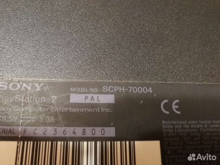 Sony PS2 Slim scph-70004