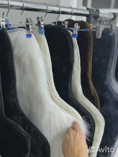 Накидки на сиденья меховые