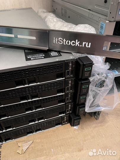 Сервер hp dl360 gen10 / hpe g10 для 1с 128gb бу 1u