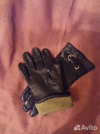 Перчатки женские натуральная кожа