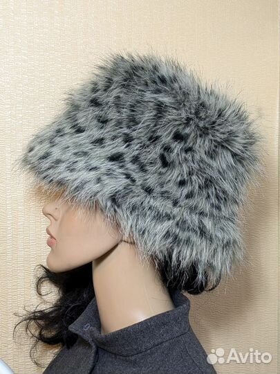 Меховая панама Frangi Tie Rack, винтаж Италия