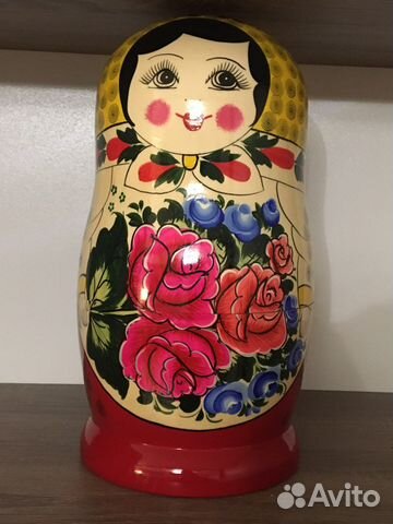 Матрешка 12 кукольная