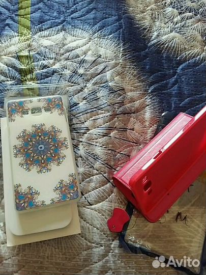 Чехол-книжка и накладка на samsung A7