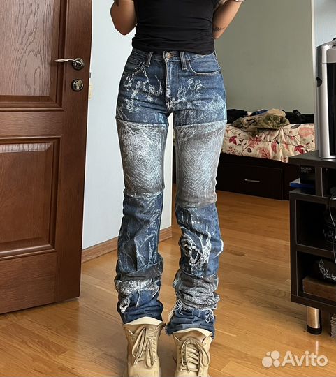 Джинсы кастом
