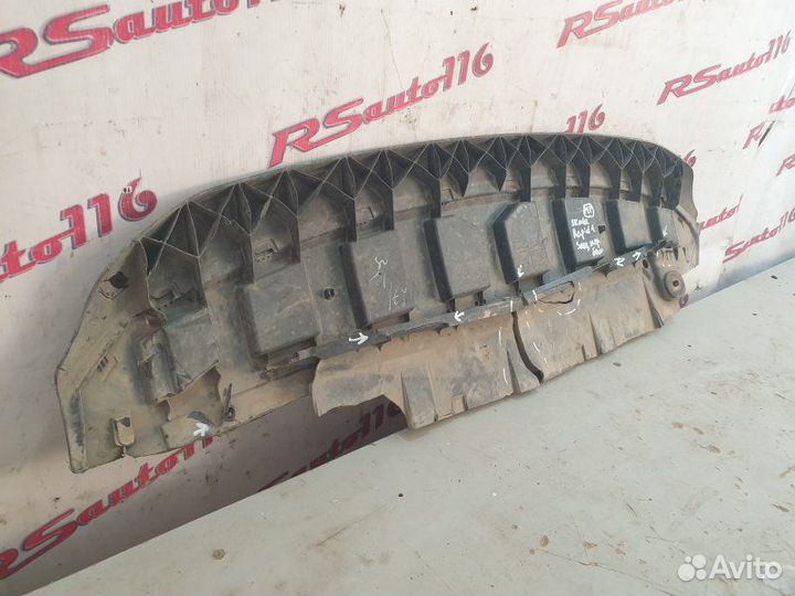 Пыльник бампера передний Skoda Rapid 1