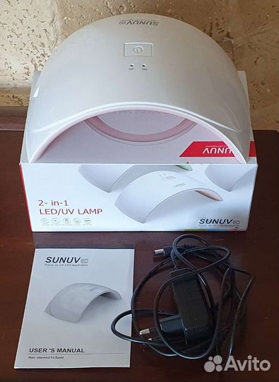 Лампа 2-in-1 LED/UV