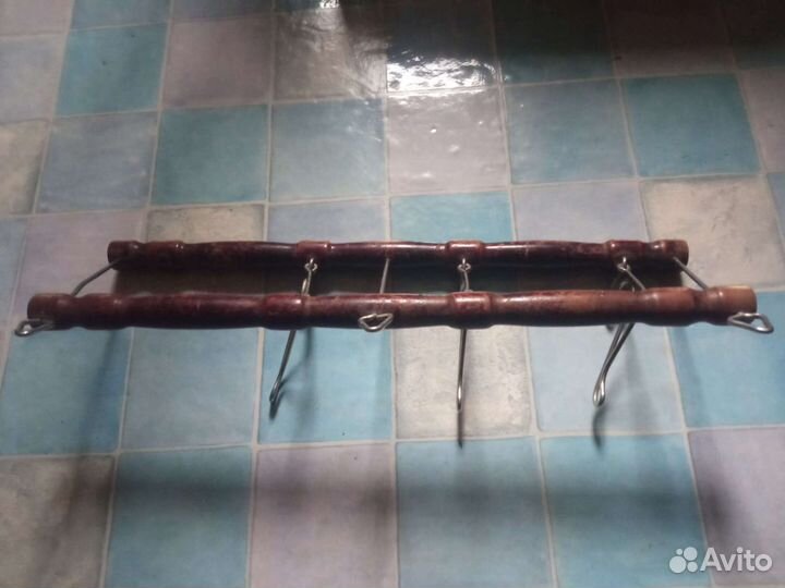 Вешалка металл дерево