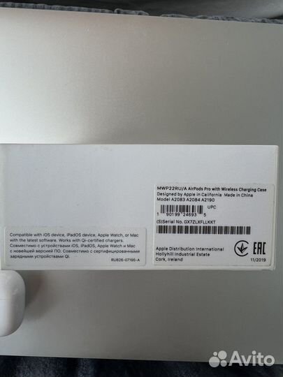 Наушники Apple AirPods Pro