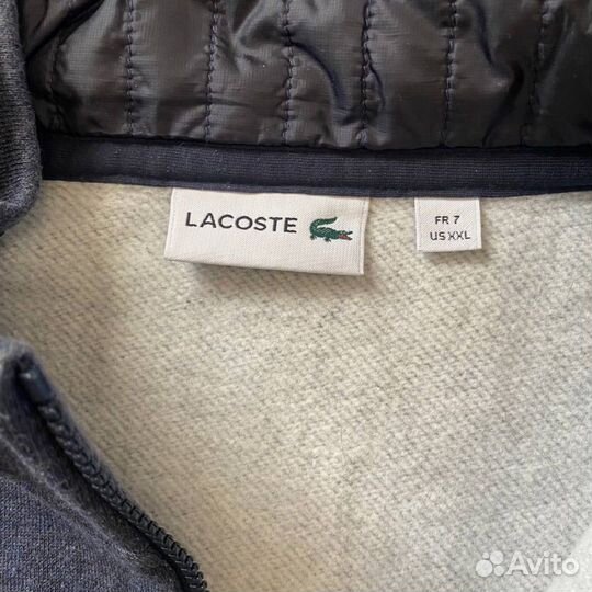 Худи/толстовка теплая Lacoste