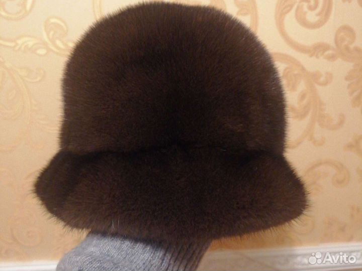 Шапка норковая женская