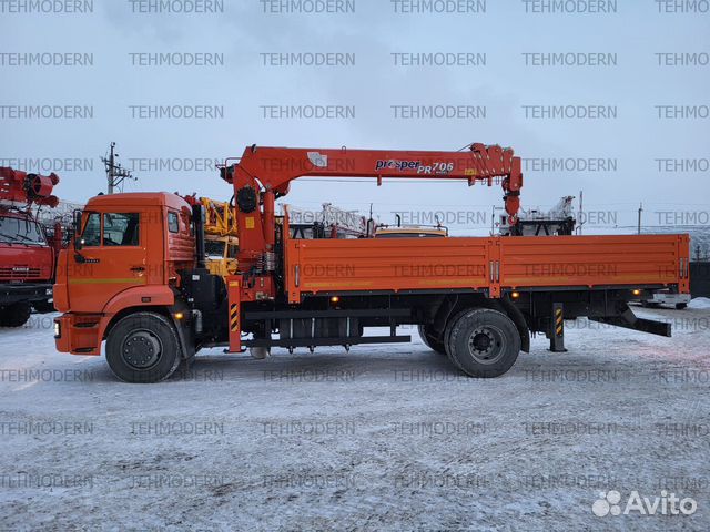 КамАЗ 43253-6010-69 с КМУ, 2023