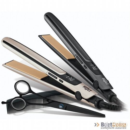 Щипцы holt HT-HC-007 Gold