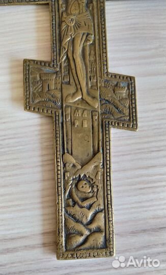 Старообрядческий Крест Распятие XIX Век