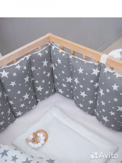 Бортики в детскую кроватку