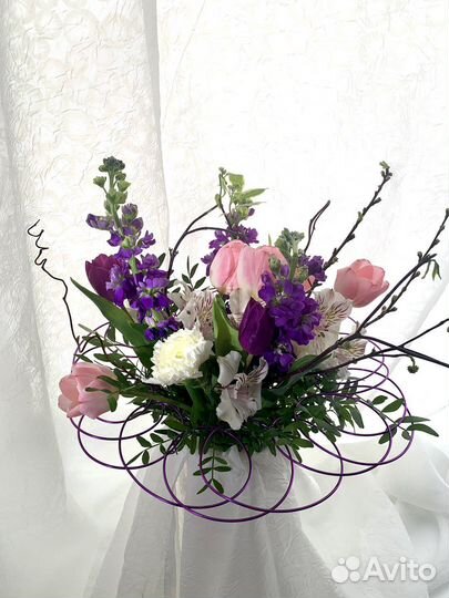 Букет на каркасе на заказ