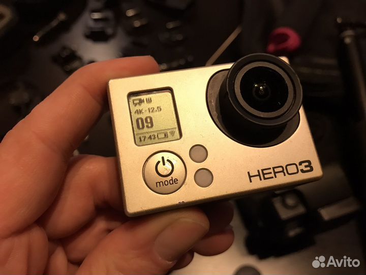 Экшн Камера GoPro Hero 3 Silver 4K + Допы