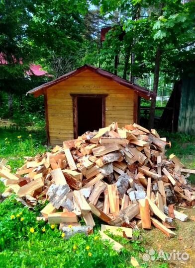 Дрова Березовые в наличии в Выборге