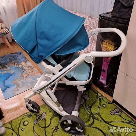 Коляска, качеля- шезлонг и дуга