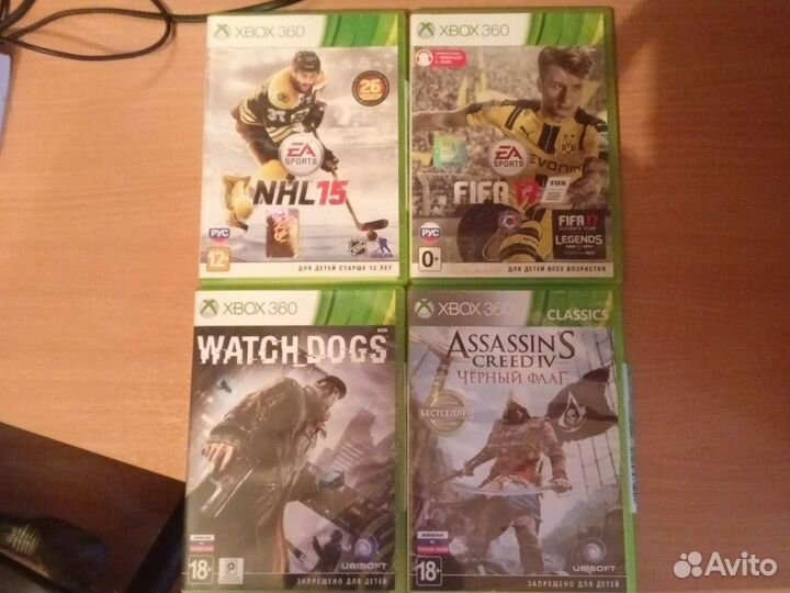 Диски на xbox 360