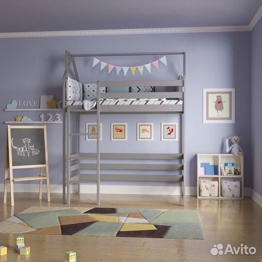 Детская кроватка Домик Чердак