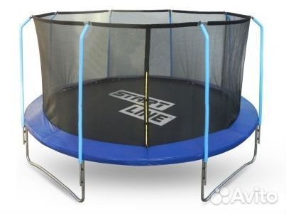 Батут Start Line Fitness 12 футов внутренняя сетка