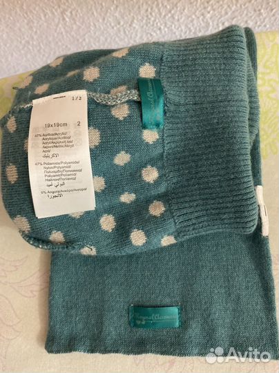 Комплект Майорал р2-3новый (шапка, шарф, перчатки)