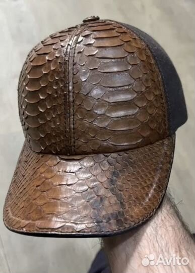 Кепки Питон Бейсболки из кожи Питона