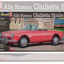 Кит Alfa Romeo Giulietta Spider Revell 1:24 07316