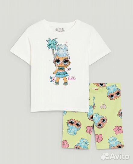 Футболка шорты для девочки