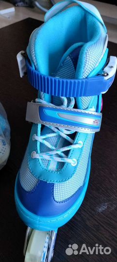 Роликовые коньки детские раздвижные