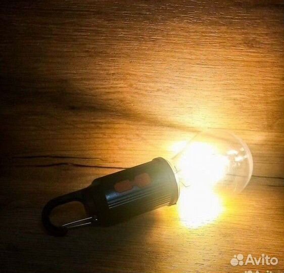 Кемпинговый фонарь светодиодный с аккумулятором