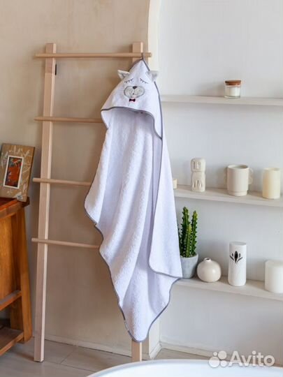 Пеленка с уголком «Котик» П28