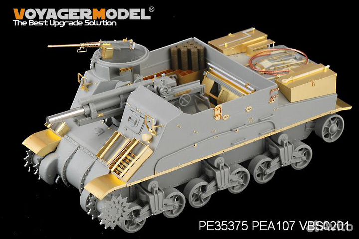 1/35 M7 'Priest' Mid Production Dragon 6637 + допы