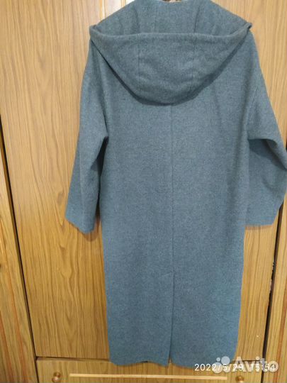 Пальто с капюшоном zara