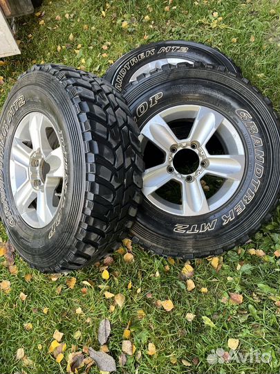 Грязевая резина с дисками на УАЗ