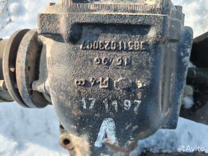 Передний мост на ниссан террано 2