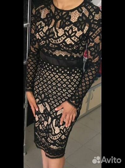 Коктейльное платье 44