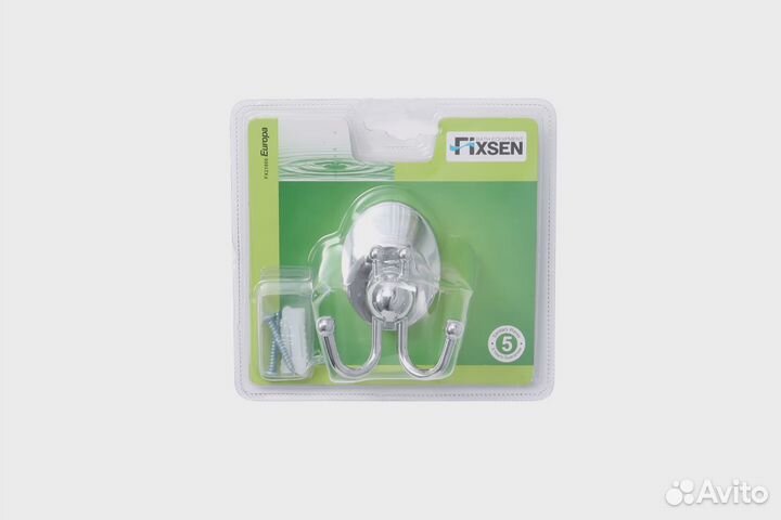 Крючок для полотенец Fixsen Europa FX-21805B Хром