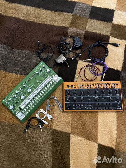 Синтезатор Behringer crave + rd-6 комплект + midi