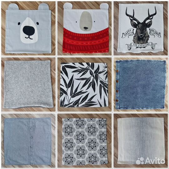 Чехлы на подушки H&M home и IKEA