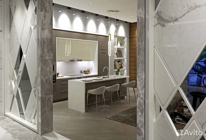 Кухни на заказ. Модель 4616