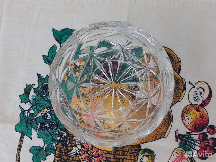 Конфетницы хрустальные СССР