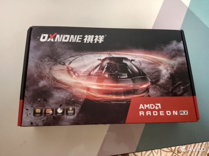Видеокарта rx580 8gb