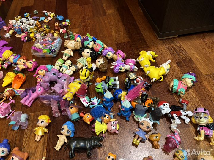 Куклы фигурки мебель для кукол типа лол