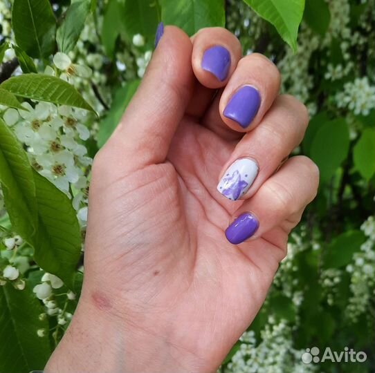 Маникюр с шилаком