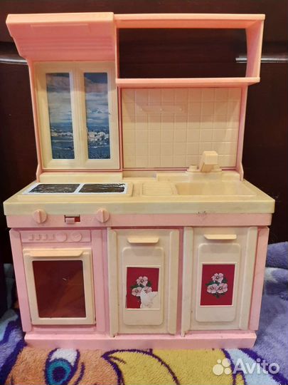 Мебель для кукол барби буфет